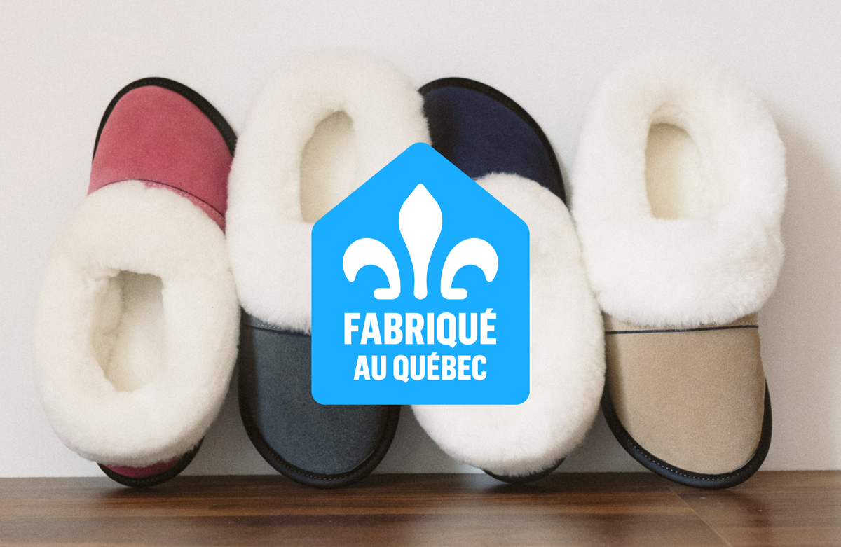 Atelier Garneau, des pantoufles Produit du Québec