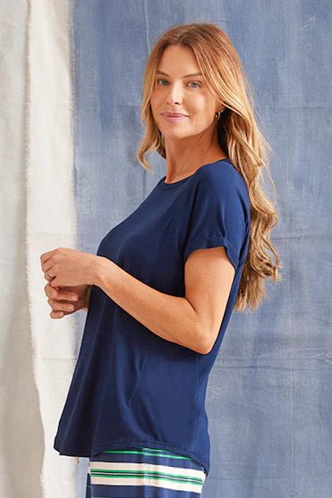 Chandail de pyjama à manches courtes - Pantoufles Garneau