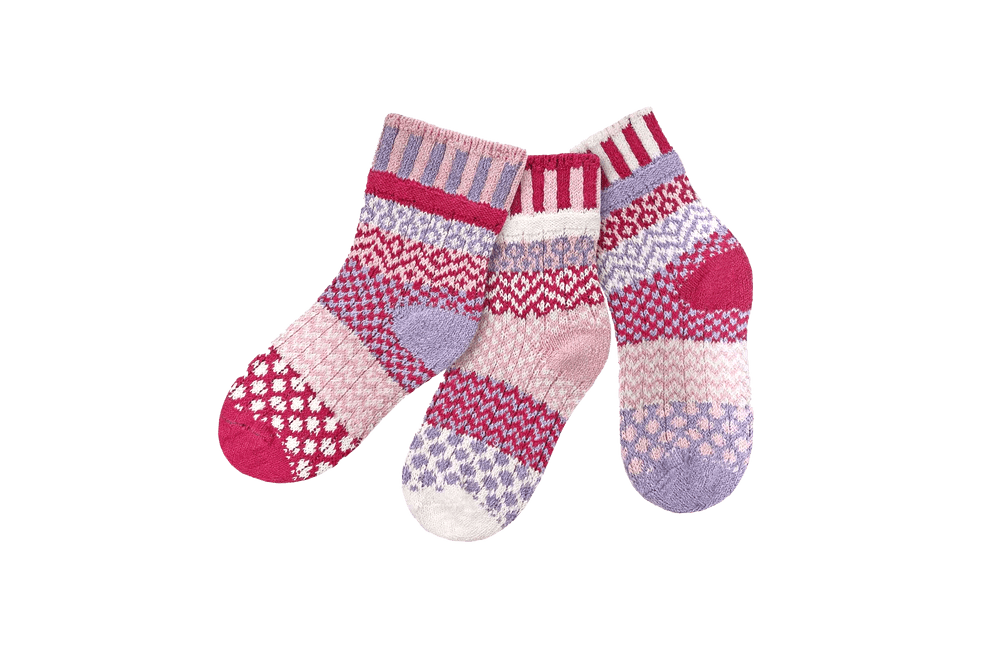 Chaussette Solmate Lovebug pour enfant - Pantoufles Garneau